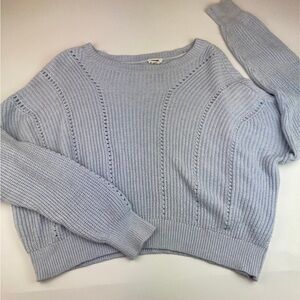 Garage Blue Knit Sweater